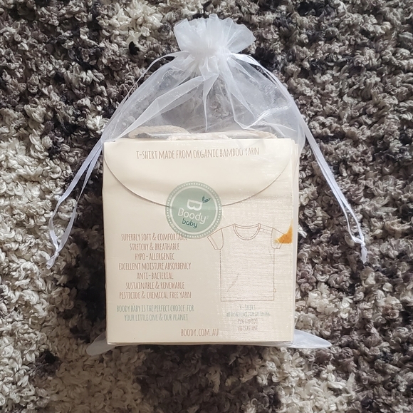 Brand New Boody Baby ORGANIC BAMBOO BABY WEAR 3 piece Set - Picture 4 of 5